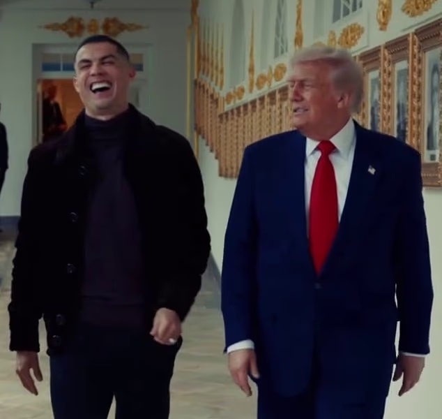 CR7 y Trump en la Casa Blanca